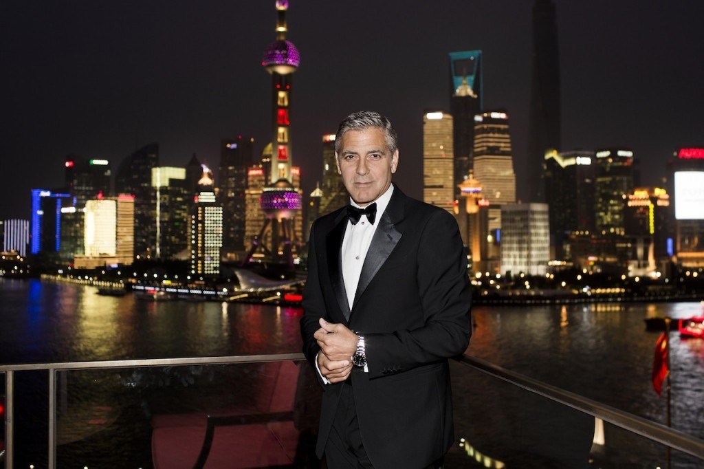 George Clooney se une a Omega en Shanghái